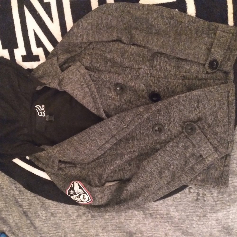 Fox racing hooded jacket